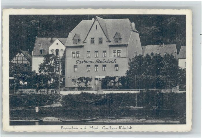 Brodenbach Mosel Rheinland-Pfalz Gasthaus Rebstock
