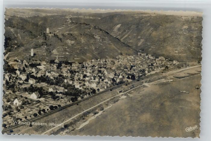 Kobern-Gondorf Kobern Fliegeraufnahme