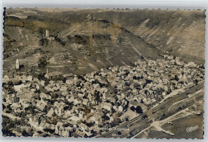 Kobern-Gondorf Kobern Fliegeraufnahme