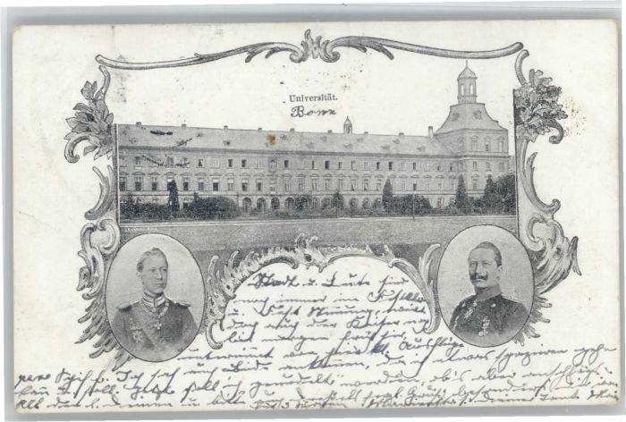 Bonn Rhein Bonn [Stempelabschlag] Universität