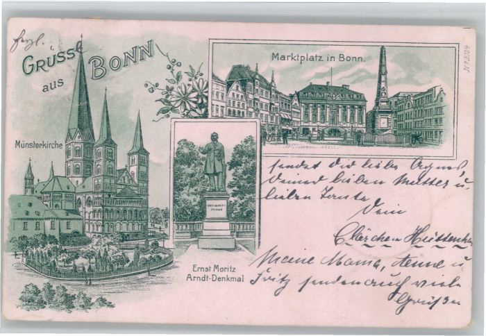 Bonn Rhein Bonn Münsterkirche Marktplatz