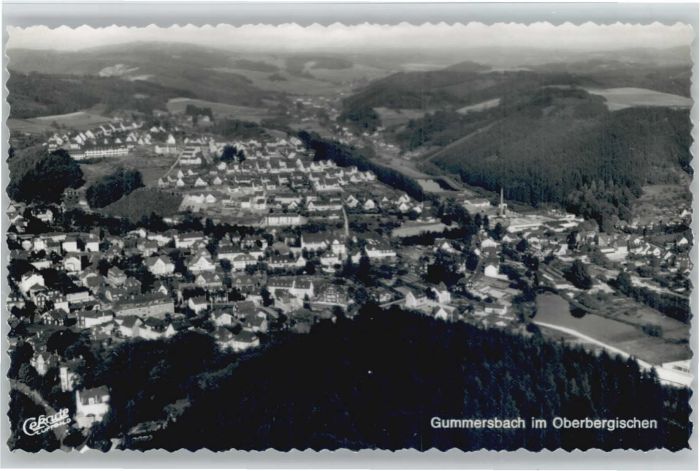 Gummersbach Fliegeraufnahme