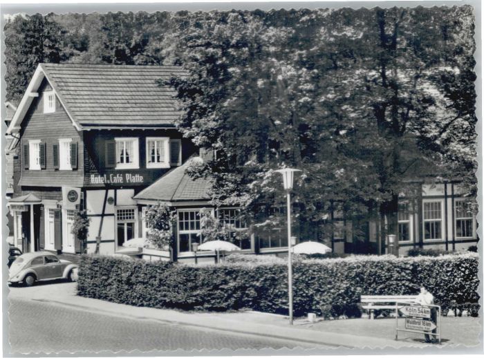 Wiehl Oberbergischer Kreis Wiehl Hotel Cafe Platte