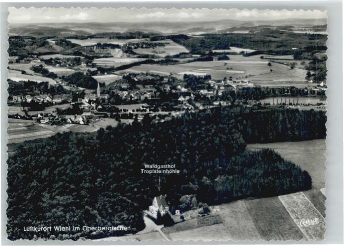 Wiehl Oberbergischer Kreis Wiehl Fliegeraufnahme