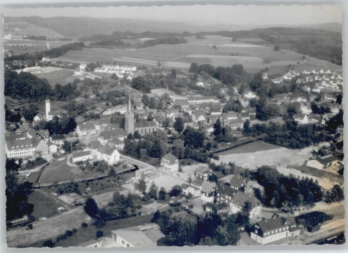 Wiehl Oberbergischer Kreis Wiehl Fliegeraufnahme