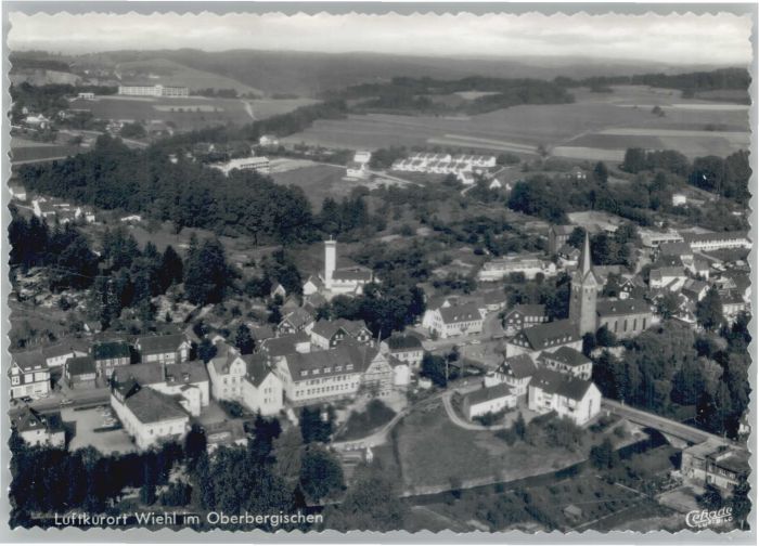 Wiehl Oberbergischer Kreis Wiehl Fliegeraufnahme