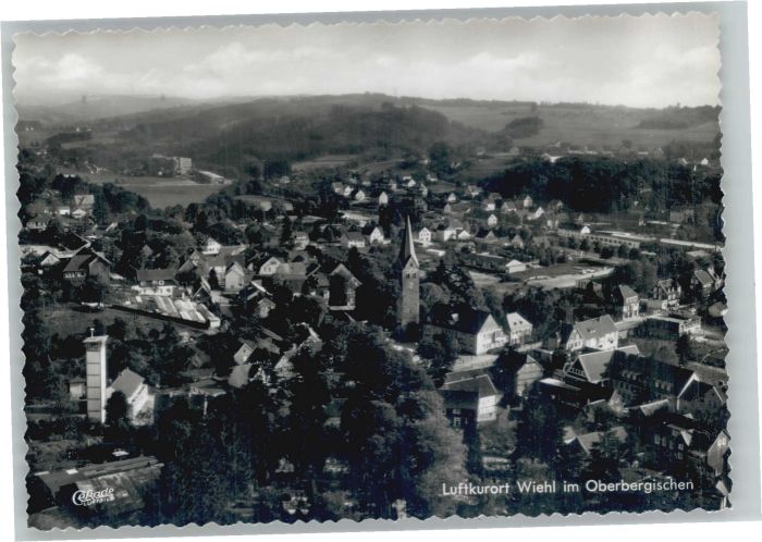 Wiehl Oberbergischer Kreis Wiehl Fliegeraufnahme