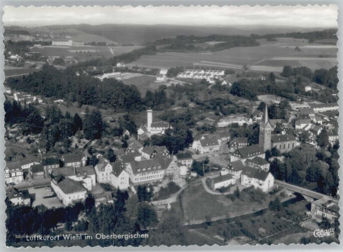Wiehl Oberbergischer Kreis Wiehl Fliegeraufnahme