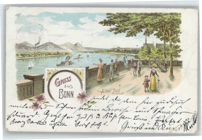 Bonn Rhein Bonn Alter Zoll