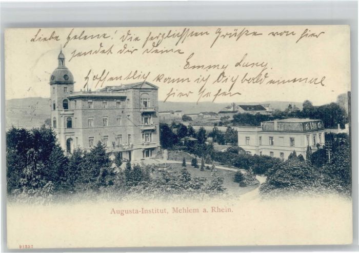 Mehlem Bonn Mehlem Augusta Institut