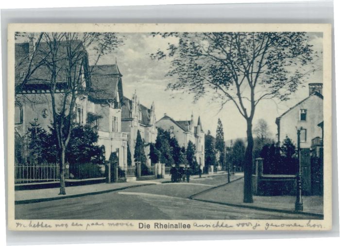 Bad Godesberg Rheinallee [Stempelabschalg]