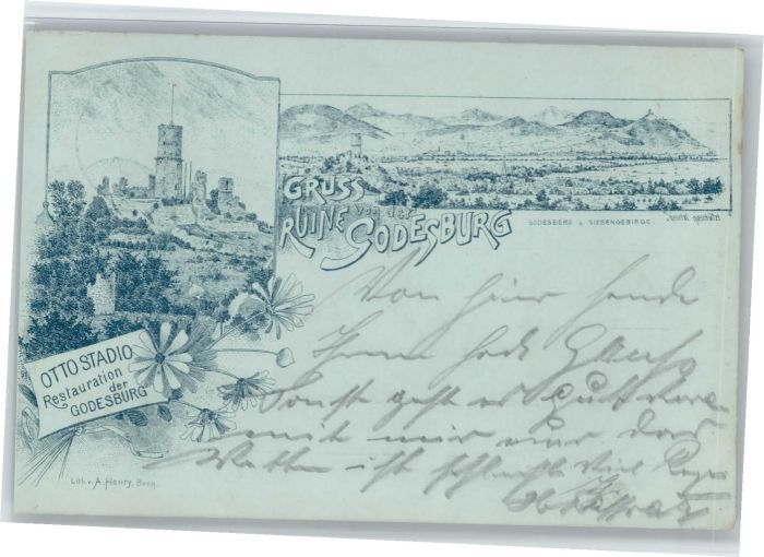 Bad Godesberg Ruine Godesburg Otto Stadio Restaurant