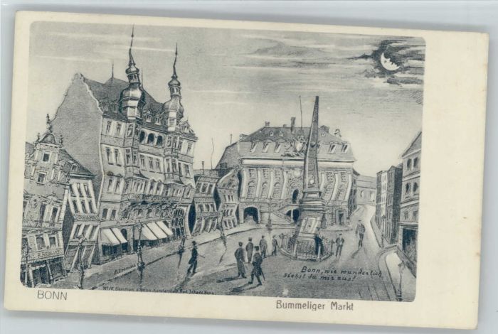 Bonn Rhein Bonn Bummeliger Markt