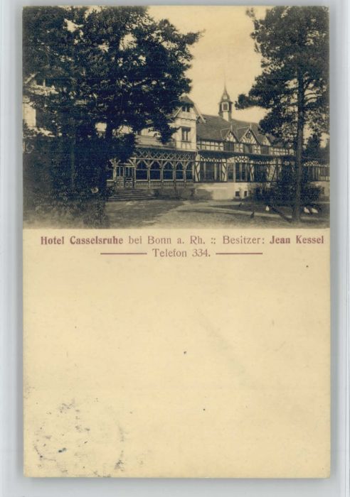 Bonn Rhein Bonn Hotel Kasselsruhe