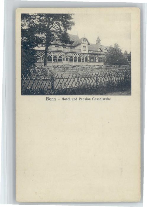 Bonn Rhein Bonn Hotel Pension Kasselsruhe