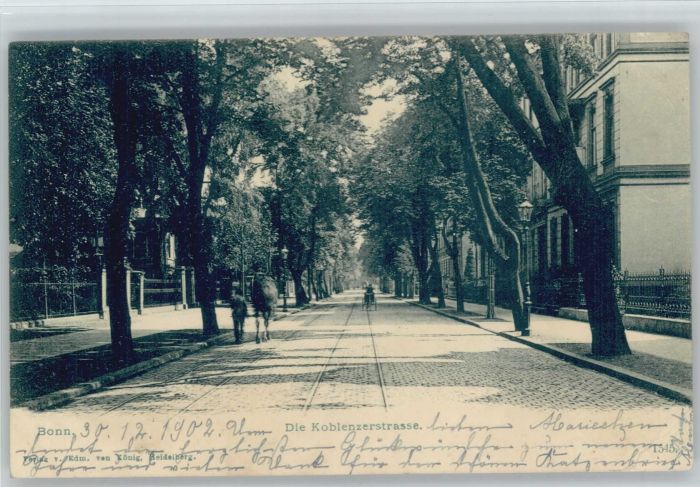 Bonn Rhein Bonn Koblenzerstrasse