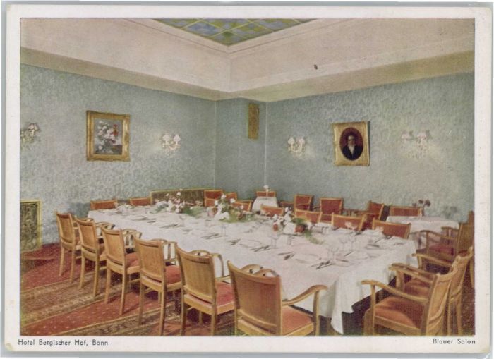 Bonn Rhein Bonn Hotel Bergischer Hof