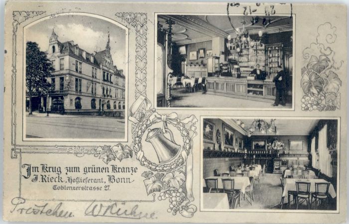 Bonn Rhein Bonn Im Krug zum grünen Kranze