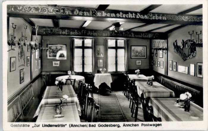 Bad Godesberg Gaststätte Zur Lindenwirtin