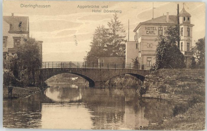 Dieringhausen Aggerbrücke Hotel Dörenberg x