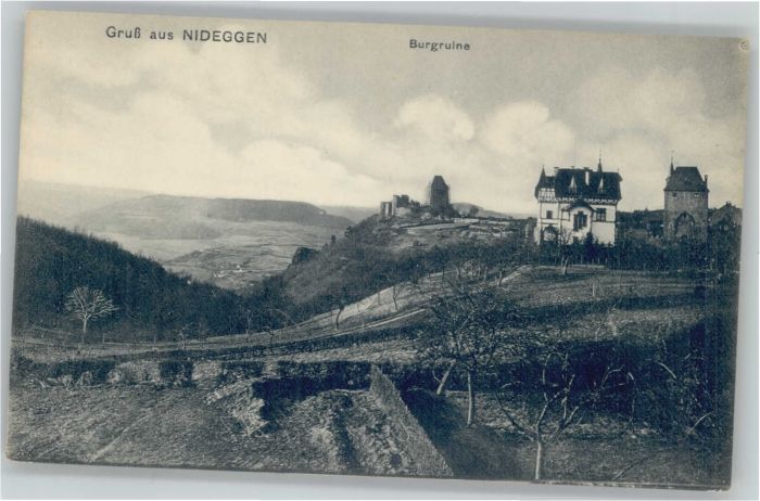Nideggen Eifel Nideggen Burgruine