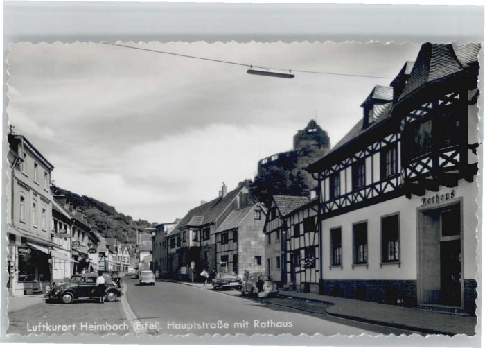 Heimbach Eifel Rathaus Hauptstrasse