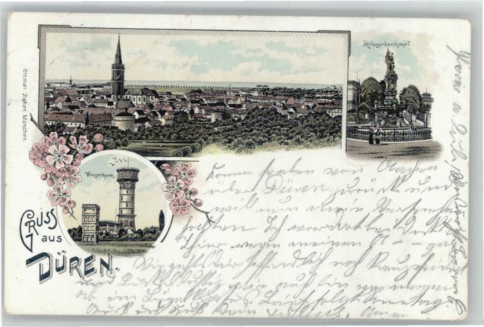 Dueren Rheinland Düren Wasserturm