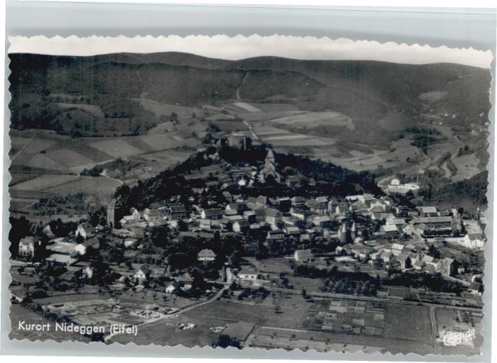 Nideggen Eifel Nideggen Fliegeraufnahme