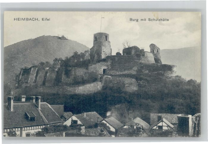 Heimbach Eifel Burg Schutzhütte