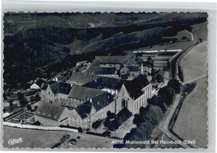 Heimbach Eifel Fliegeraufnahme Abtei Mariawald