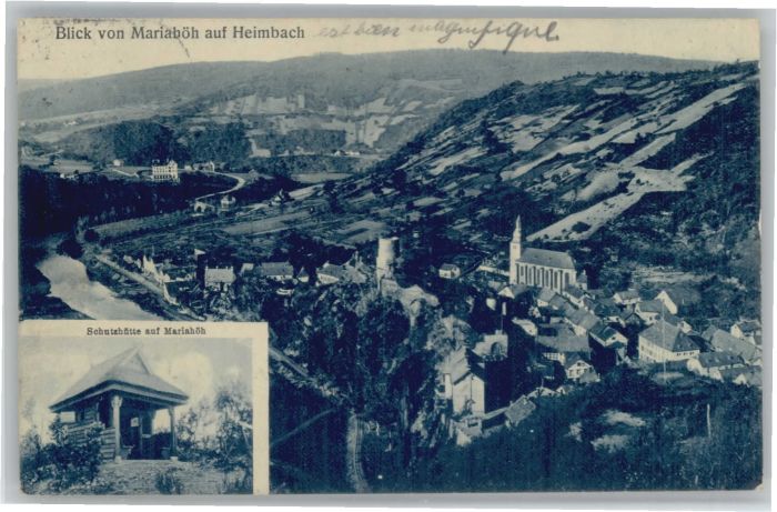 Heimbach Eifel Schutzhütte Mariahöh x