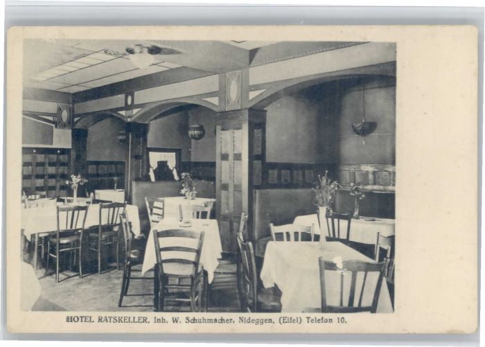 Nideggen Eifel Nideggen Hotel Ratskeller