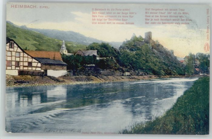 Heimbach Eifel Gedicht