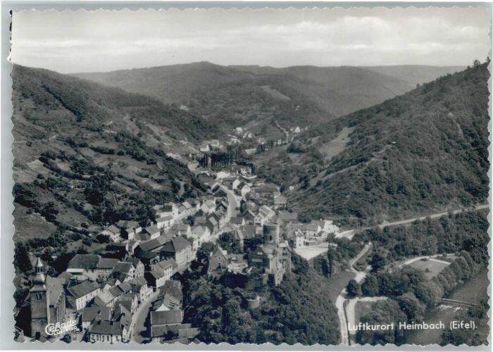 Heimbach Eifel Fliegeraufnahme