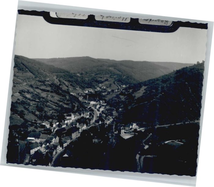 Heimbach Eifel Fliegeraufnahme