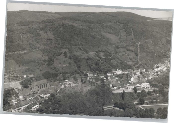Heimbach Eifel Fliegeraufnahme