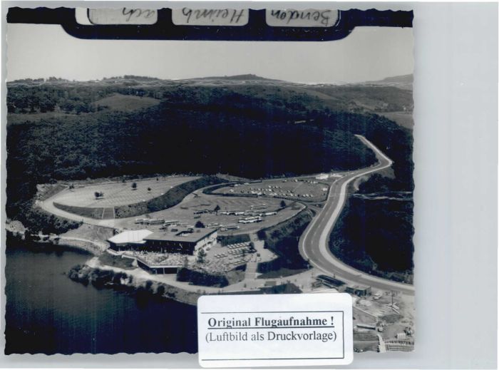 Heimbach Eifel Fliegeraufnahme Schwammenauel