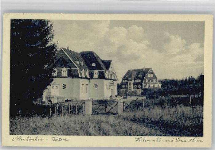 Altenkirchen Westerwald Altenkirchen Westerwaldheim Freizeithei