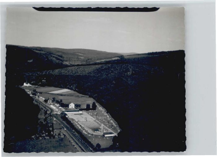 Wehbach Fliegeraufnahme Schwimmbad