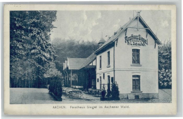 AACHEN NRW Forsthaus Siegel
