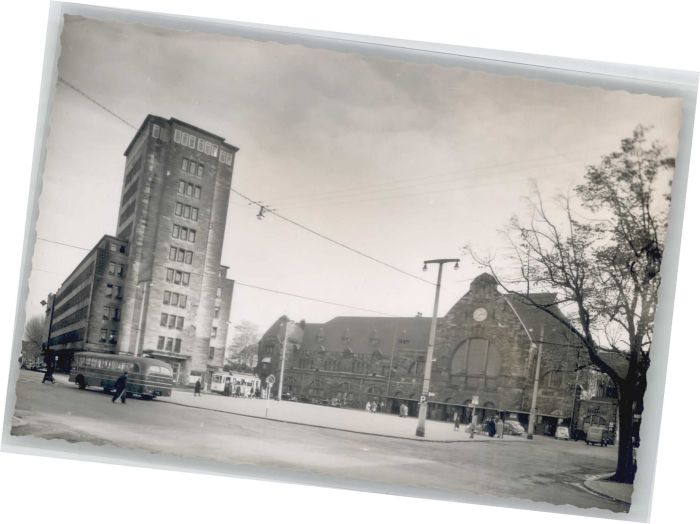 AACHEN NRW Bahnhof Hochhaus