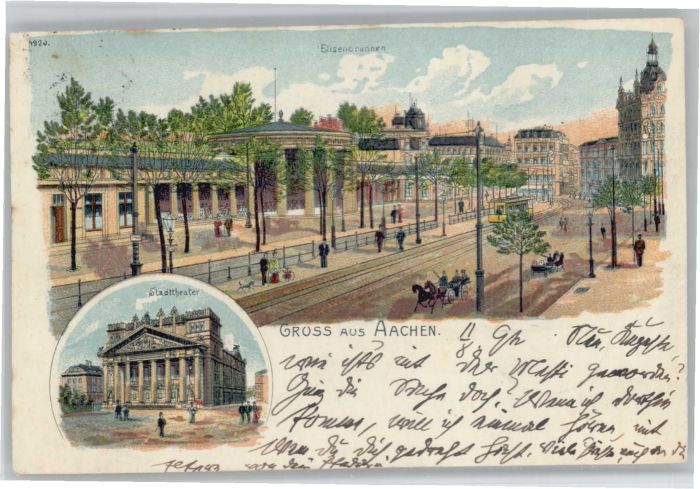 Aachen Theater Elisenbrunnen