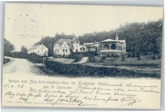 AACHEN NRW Linzenshaeuschen