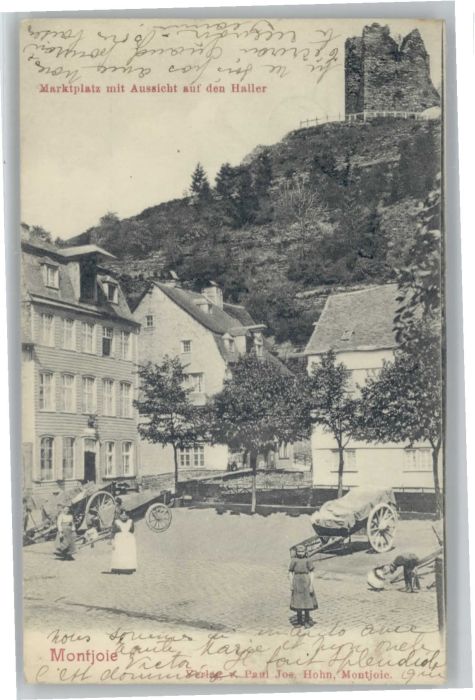 Montjoie Monschau Montjoie Marktplatz Haller