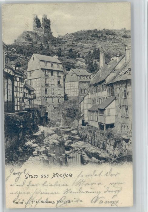 Montjoie Monschau Montjoie