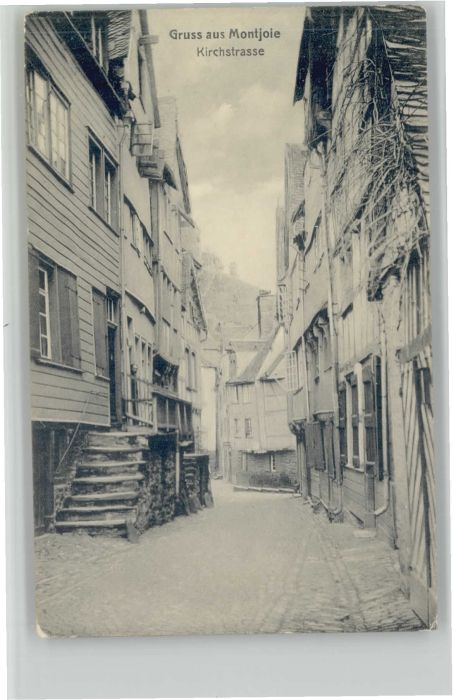Montjoie Monschau Montjoie Kirchstrasse