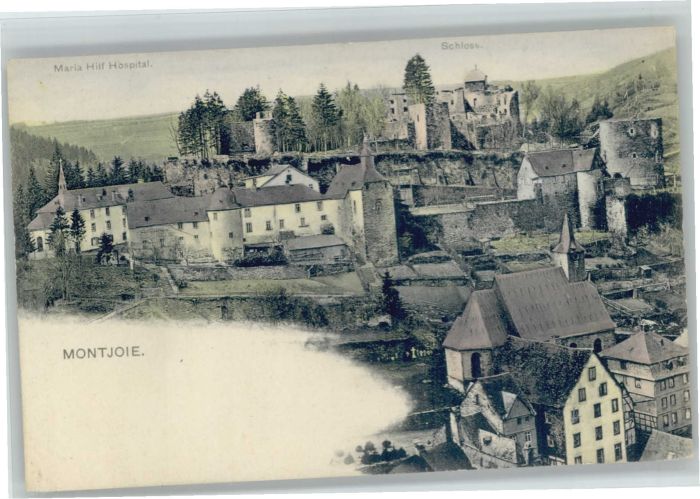 Montjoie Monschau Montjoie Schloss Maria Hilf Hospital