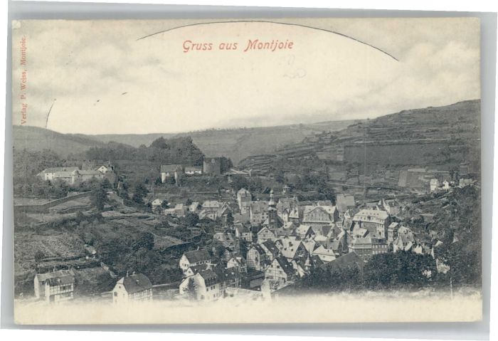 Montjoie Monschau Montjoie