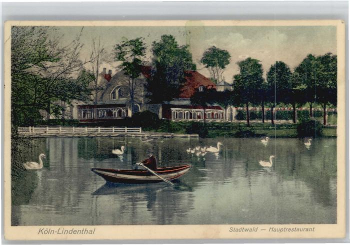 Lindenthal Koeln Lindenthal Stadtwald Hauptrestaurant