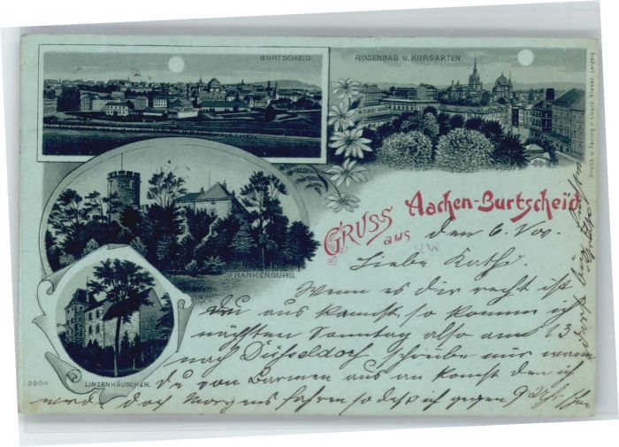 Burtscheid Aachen Linzenhäuschen Frankenburg Rosenbad